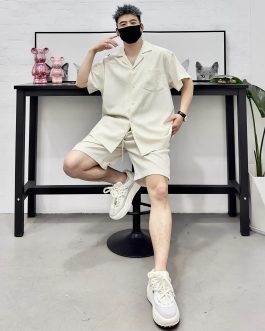 Half sleeve Cuban- OFF-white