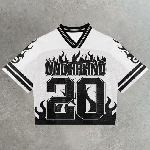 Casual Street Retro Mesh Jersey