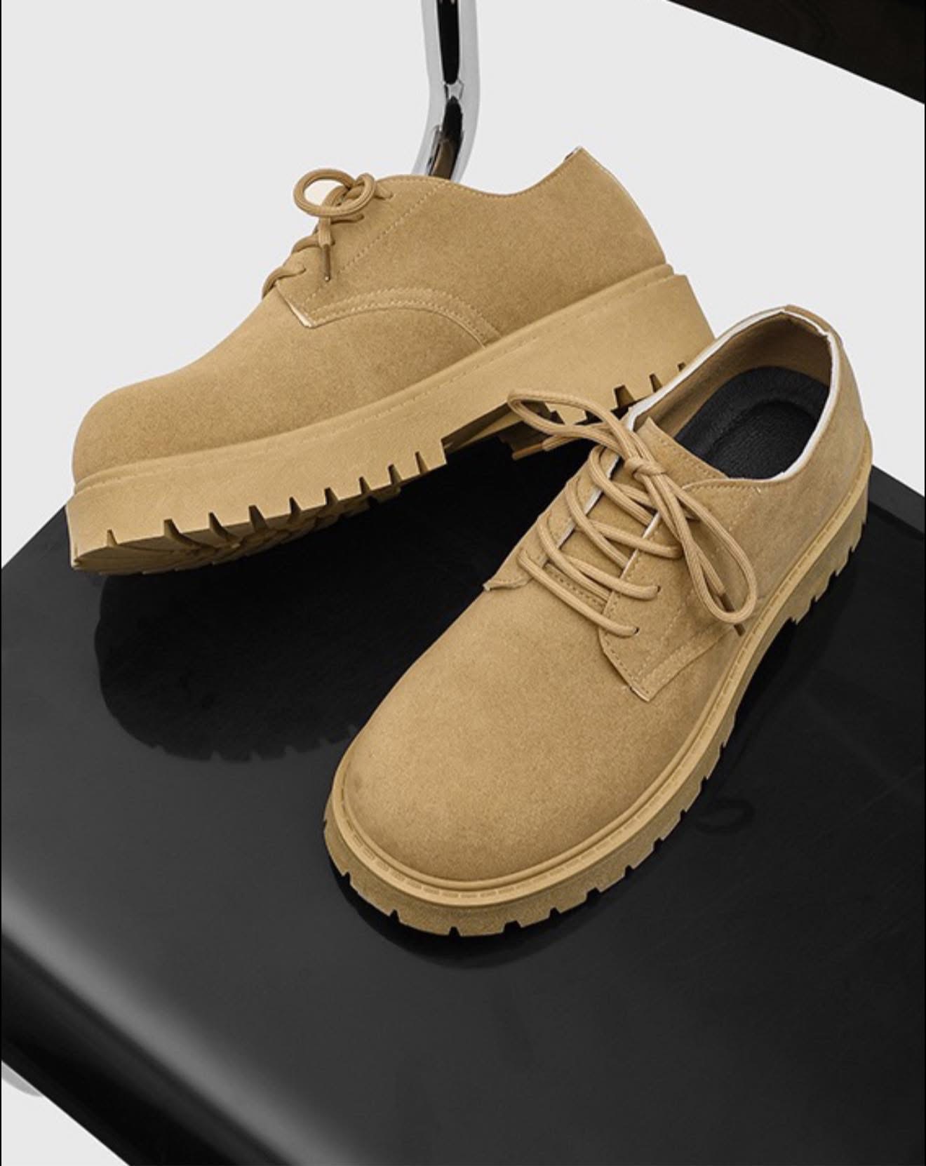 SUEDE DESERT DERBY SHOES - Image 4