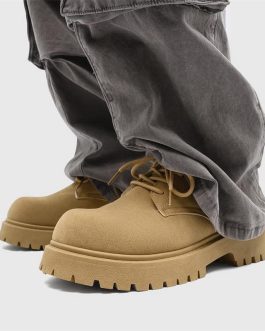 SUEDE DESERT DERBY SHOES