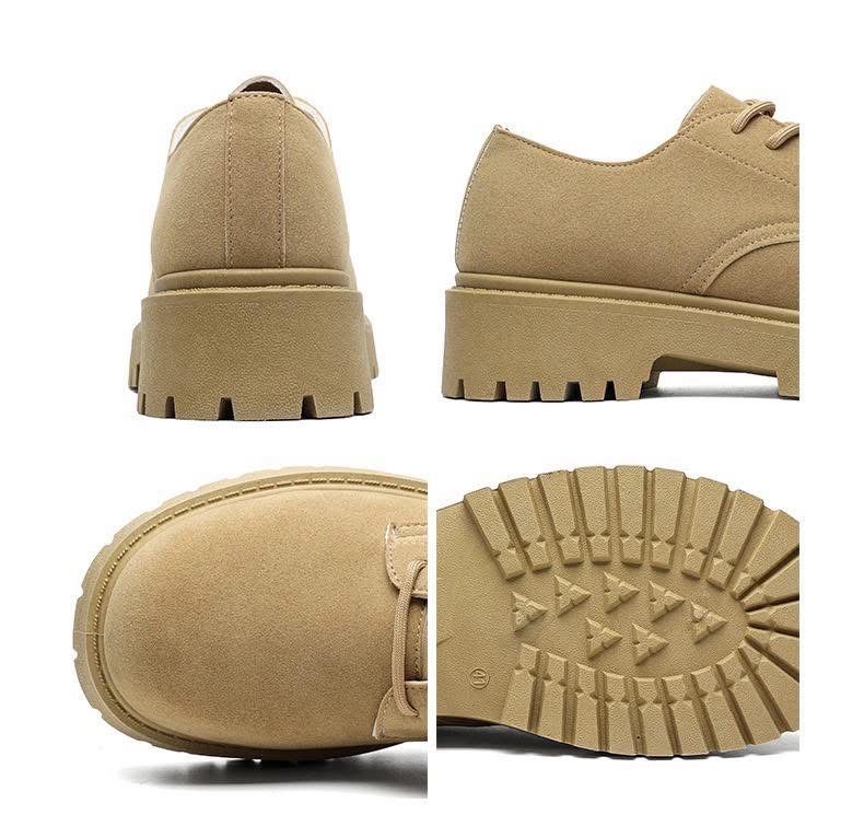 SUEDE DESERT DERBY SHOES - Image 5