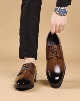 CLASSIC BROWN OXFORD SHOES
