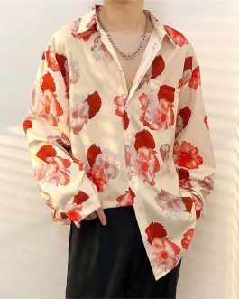 FLORAL STATEMENT SHIRT