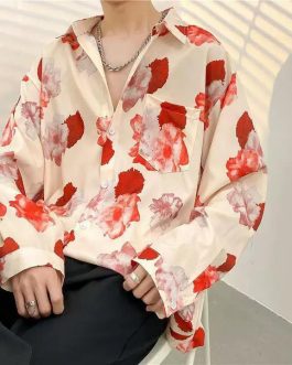 FLORAL STATEMENT SHIRT