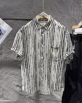 STRIPE SHORT SLEEVE SHIRT