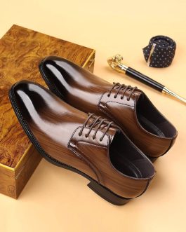 CLASSIC BROWN OXFORD SHOES
