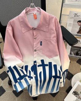 GRADIENT STATEMENT SHIRT ⚡