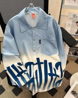 GRADIENT STATEMENT SHIRT ⚡