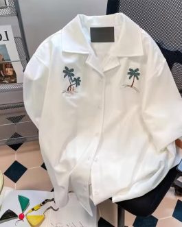 Palm Embroidery Shirt Edition