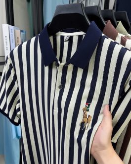 Men’s Stripes Polo-Shirts
