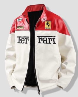Ferrari Racing Leather Jacket❤️