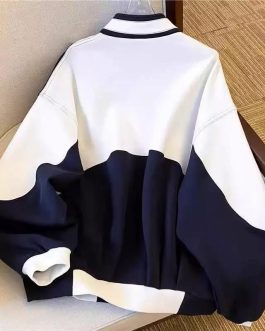 Two-Tone Bomber Jacket