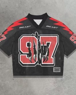 Casual Street Retro Mesh Jersey