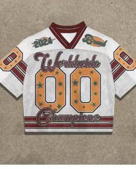 Casual Street Retro Mesh Jersey