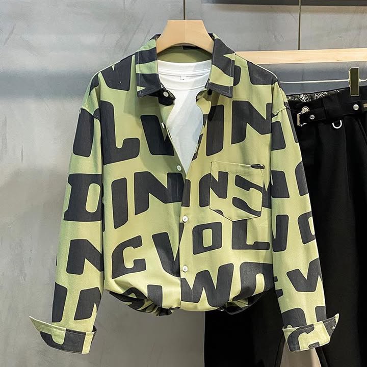 MEN’S GRAPHIC PRINT SHIRT - Image 2