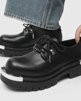 BLACK PLATFORM DERBY