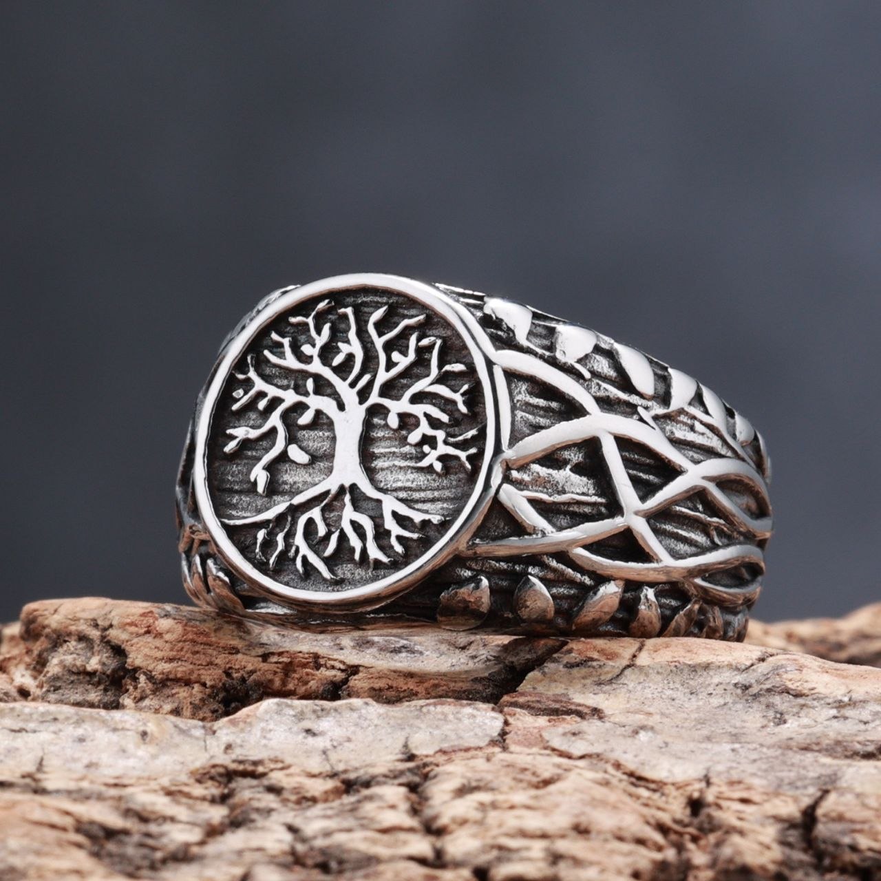 Tree Symbol Rings - Image 5
