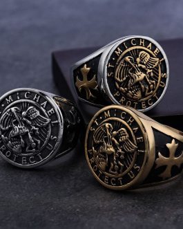 St. Michael Protect Us Rings