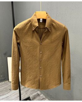 Cocoa Textured Formal Shirt ✨