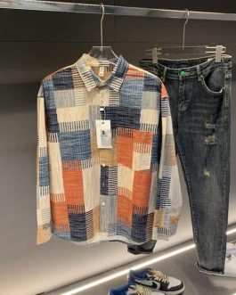 Mosaic Patchwork Overshirt