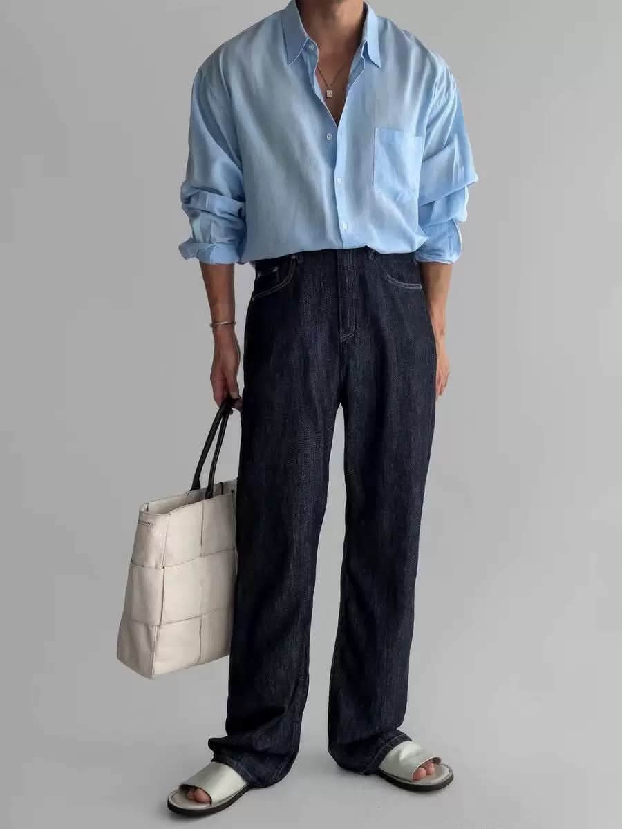 💙 THE PERFECT SKY BLUE SHIRT 💙 - Image 6