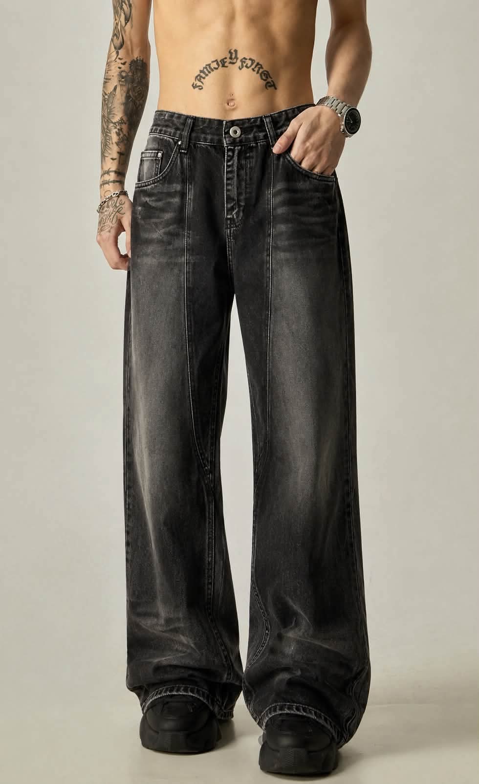 ⚫ WIDE LEG DENIM ⚫