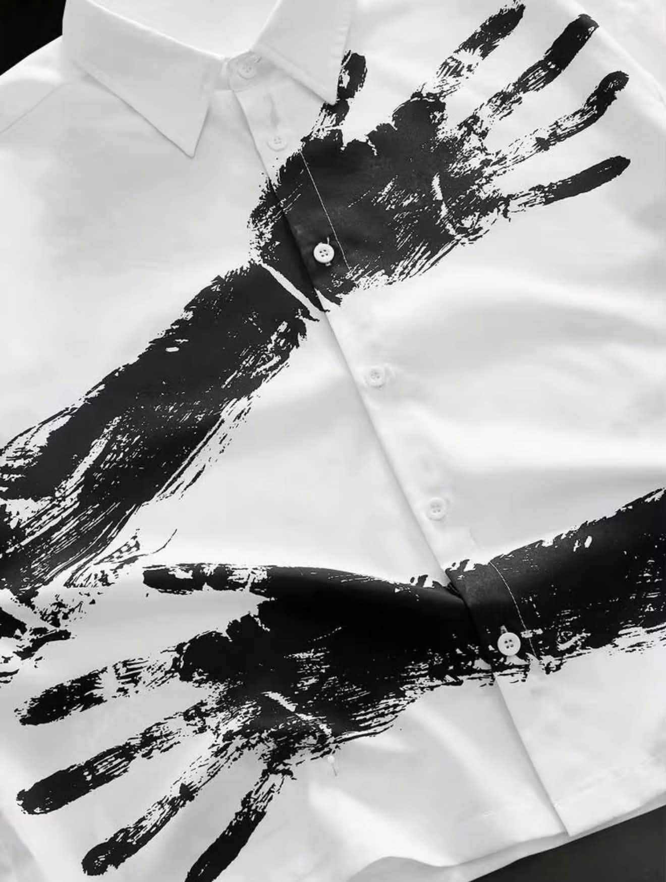 Artistic Statement Shirt 🖤🤍 - Image 2