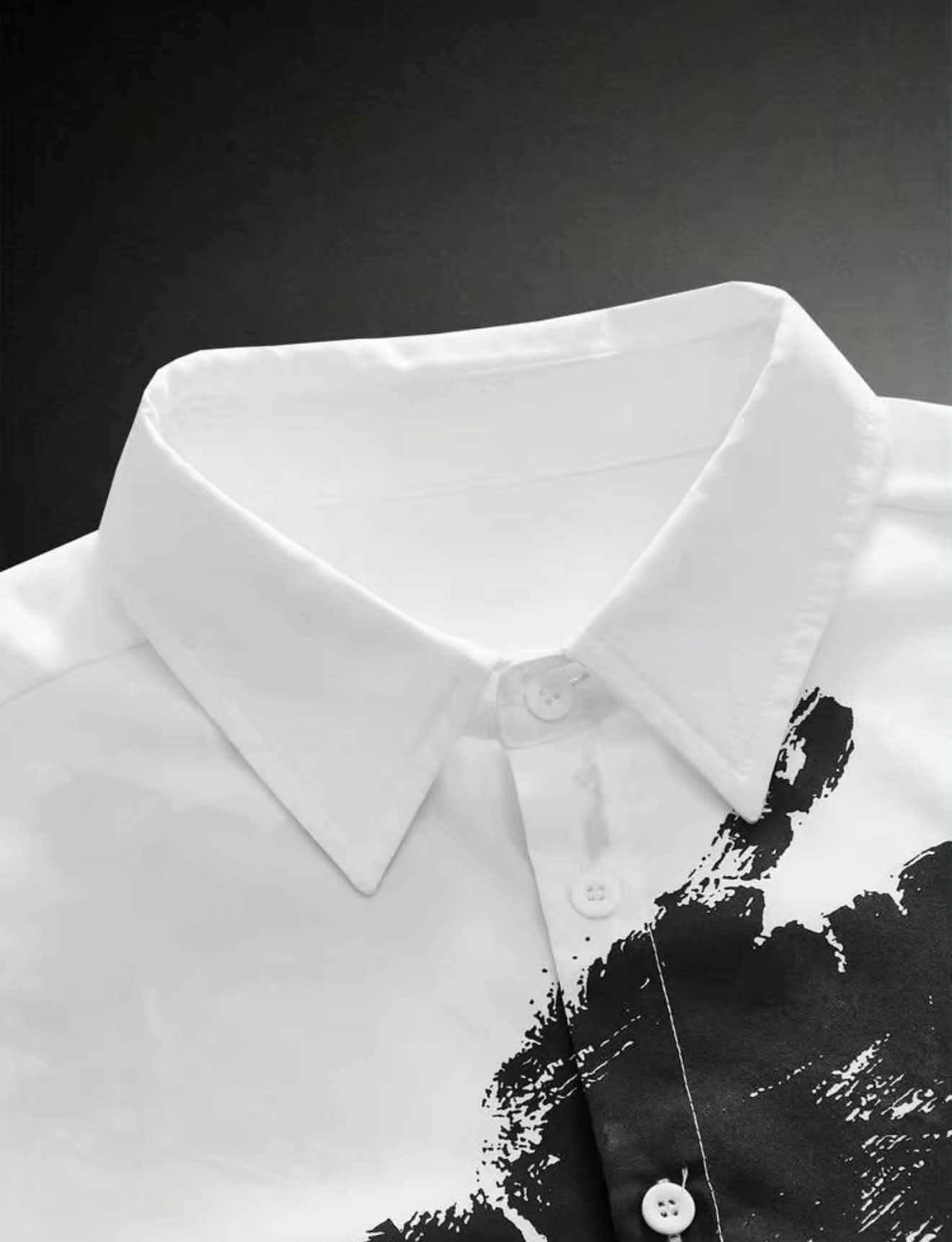 Artistic Statement Shirt 🖤🤍 - Image 3