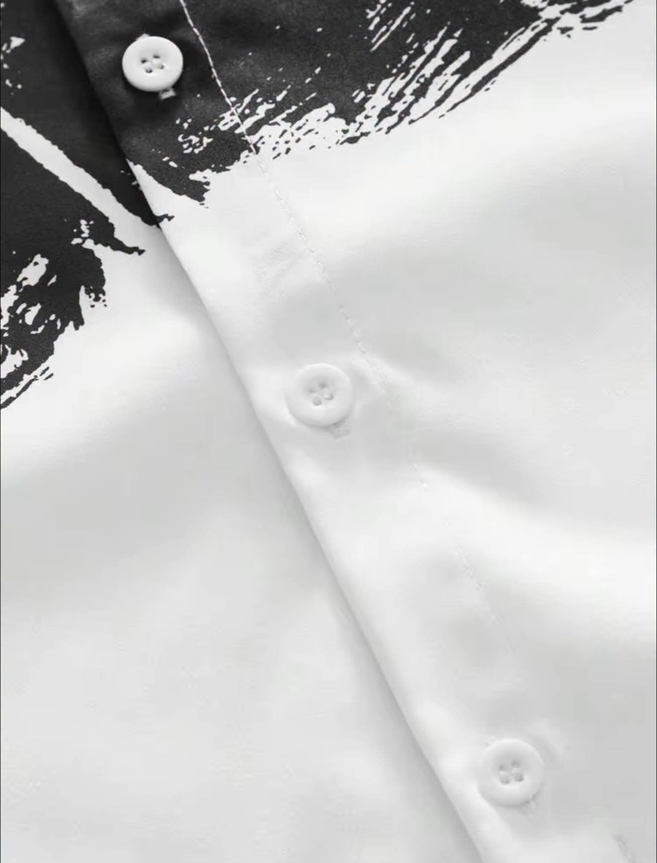 Artistic Statement Shirt 🖤🤍 - Image 4