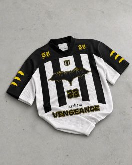 Arkham Vengeance Batman Graphic Mesh Jersey