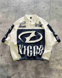 VIGOR OVERSIZED HALF SLEEVE SHIRT